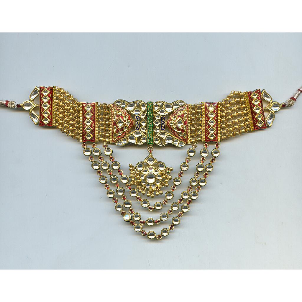 GOLD NECKLACE KUNDAN EXCLUSIVE