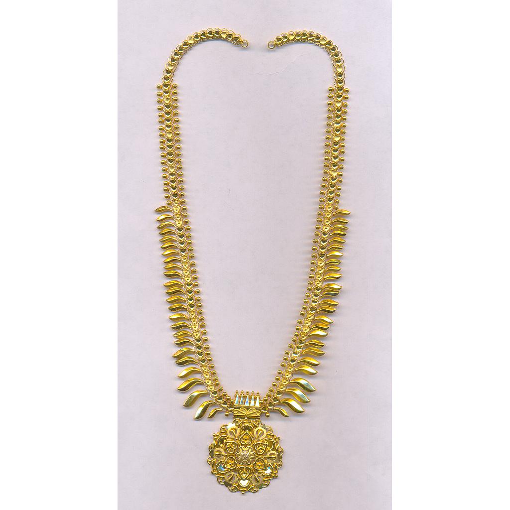 GOLD NECKLACE PLAIN EXCLUSIVE