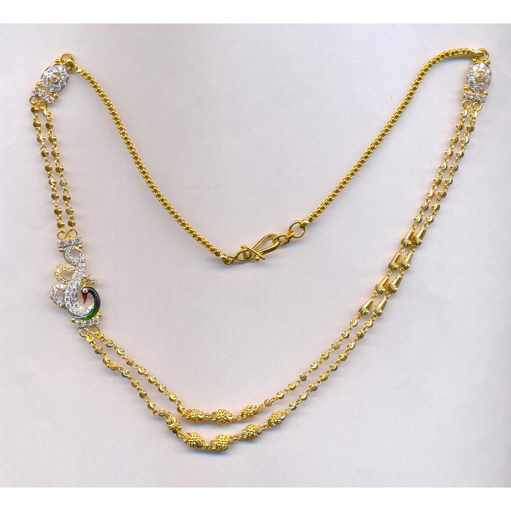GOLD NECKLACE PLAIN EXCLUSIVE