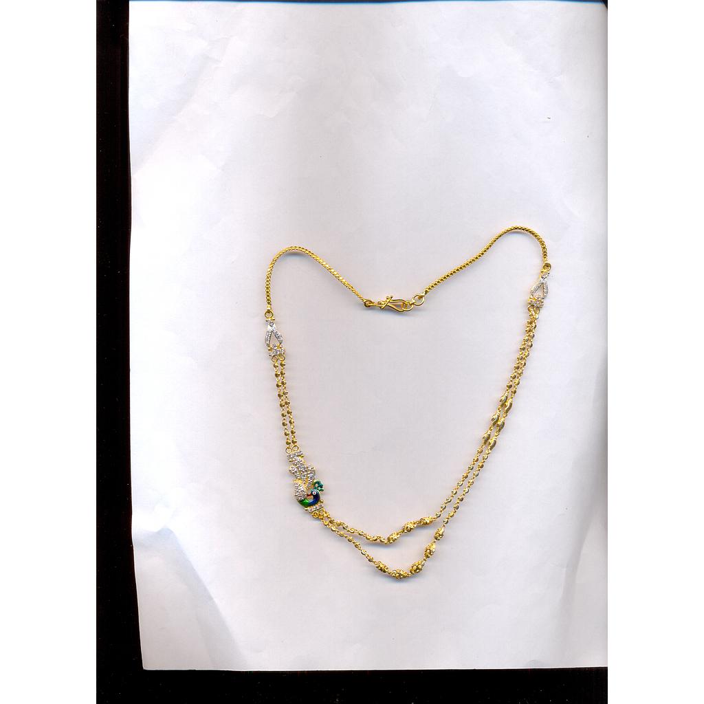 GOLD NECKLACE PLAIN EXCLUSIVE
