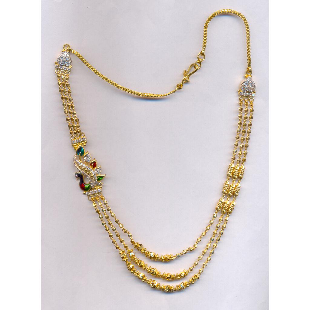 GOLD NECKLACE PLAIN EXCLUSIVE