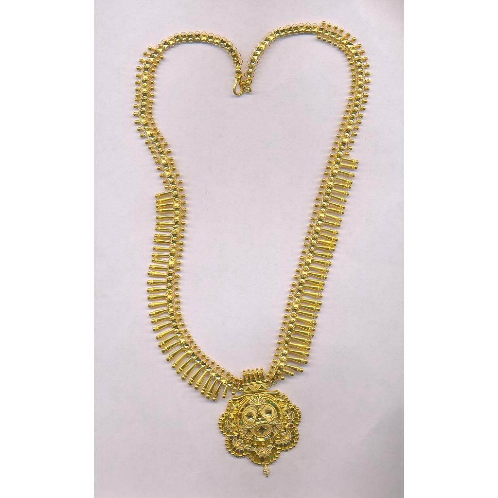 GOLD NECKLACE PLAIN EXCLUSIVE