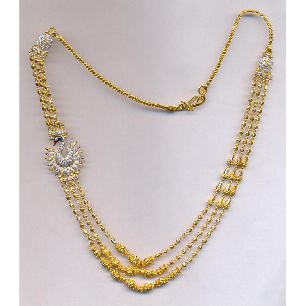 GOLD NECKLACE PLAIN EXCLUSIVE