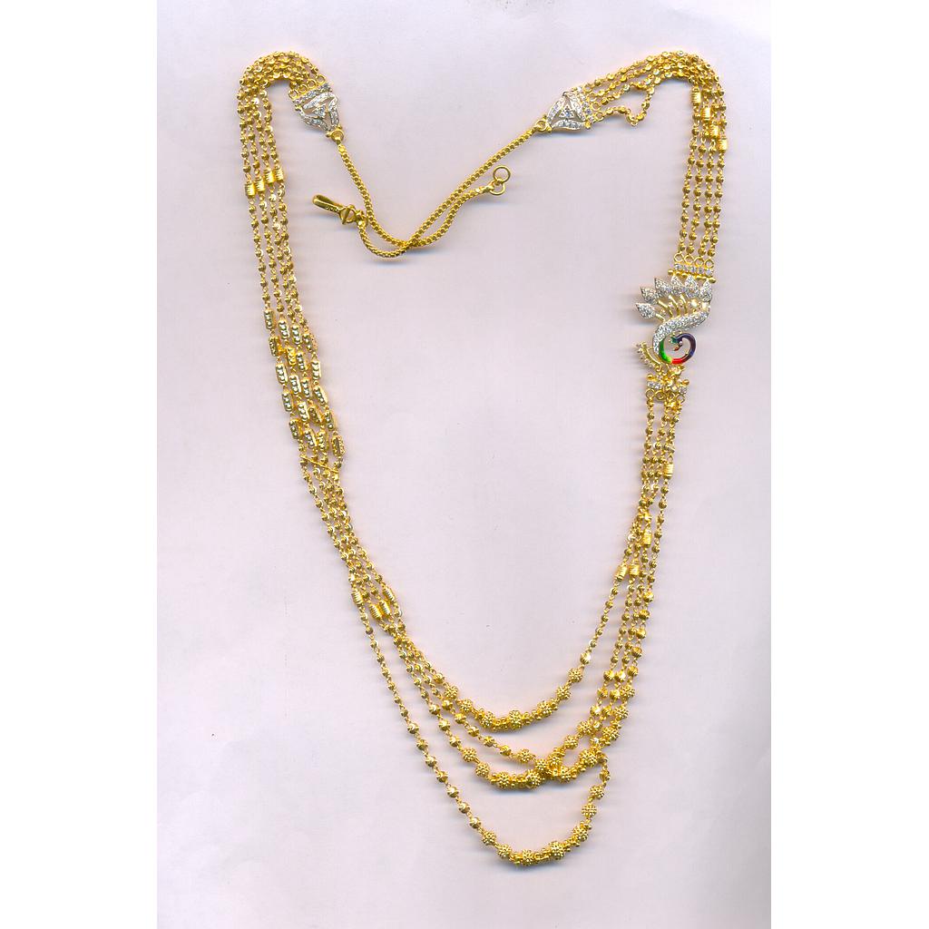 GOLD NECKLACE PLAIN EXCLUSIVE