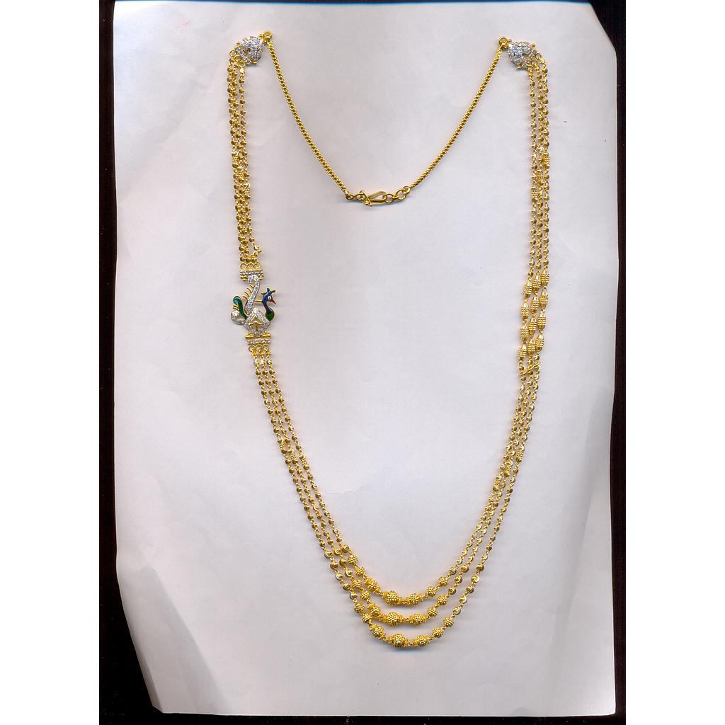 GOLD NECKLACE PLAIN EXCLUSIVE
