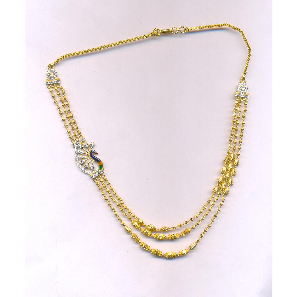GOLD NECKLACE PLAIN EXCLUSIVE