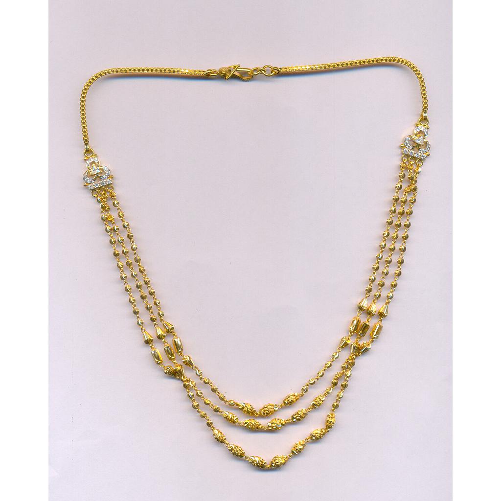 GOLD NECKLACE PLAIN EXCLUSIVE