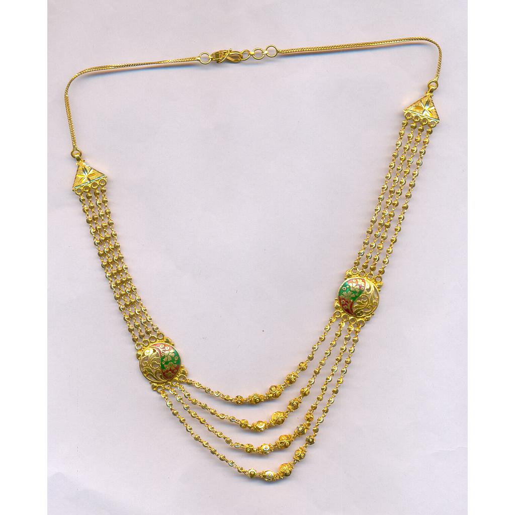 GOLD NECKLACE PLAIN EXCLUSIVE