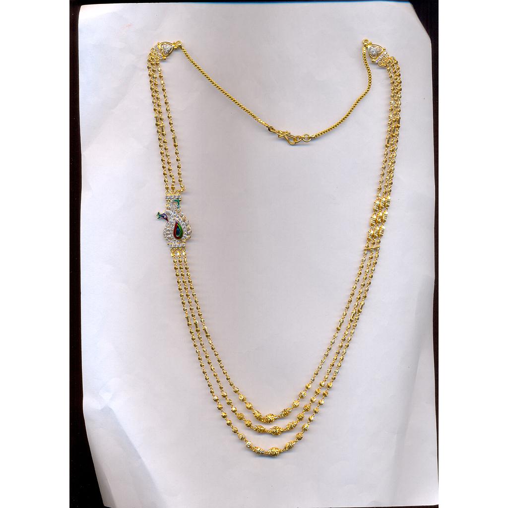 GOLD NECKLACE PLAIN EXCLUSIVE