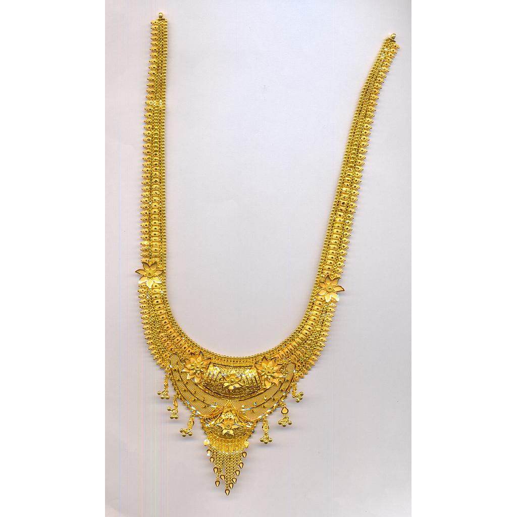 GOLD NECKLACE PLAIN FANCY