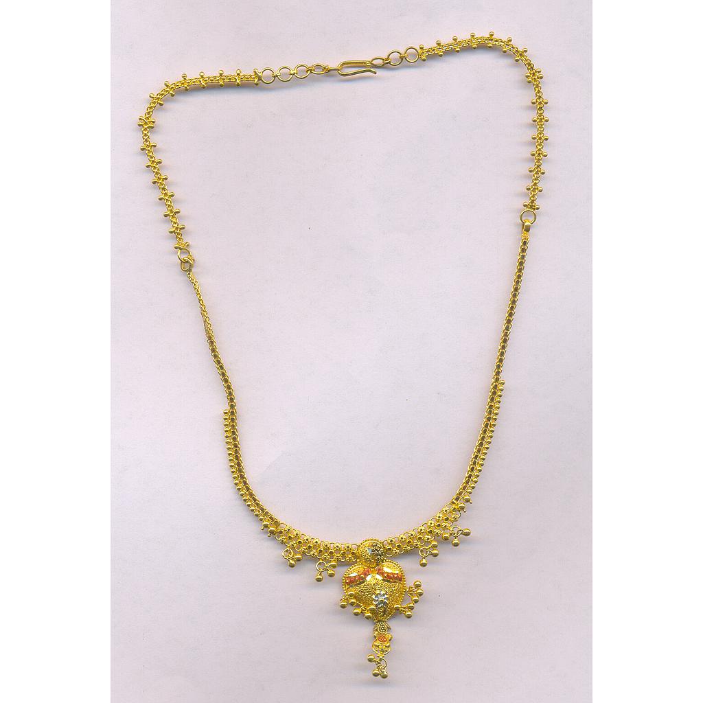 GOLD NECKLACE PLAIN GENERAL