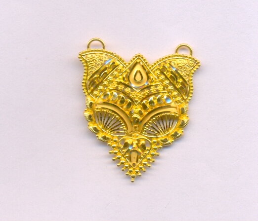 GOLD PENDENT