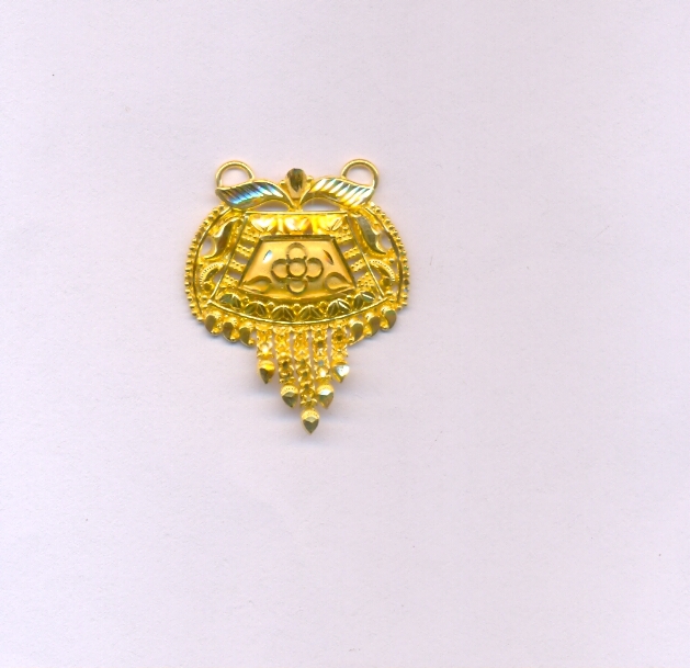 GOLD PENDENT