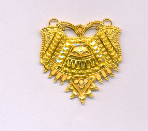 GOLD PENDENT
