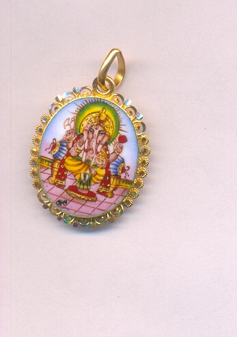 GOLD PENDENT
