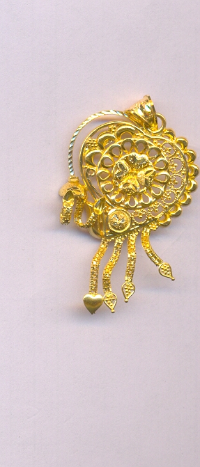 GOLD PENDENT