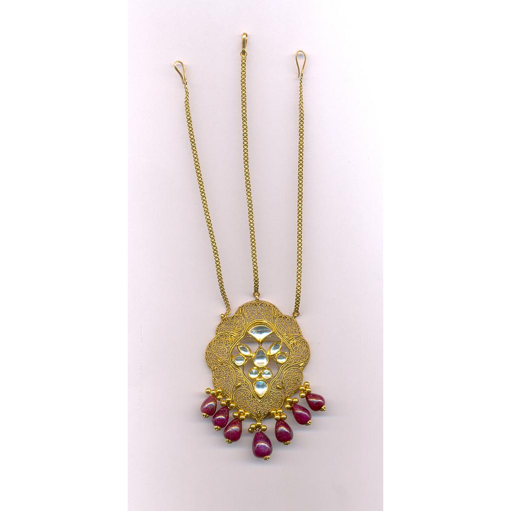 GOLD PENDENT ANTIQUE FANCY