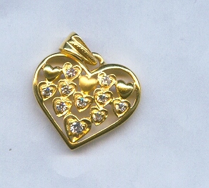 GOLD PENDENT CASTING EXCLUSIVE