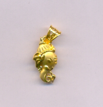 GOLD PENDENT CASTING EXCLUSIVE
