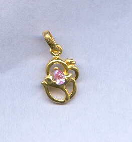 GOLD PENDENT CASTING EXCLUSIVE