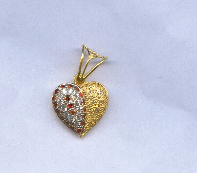 GOLD PENDENT CASTING EXCLUSIVE