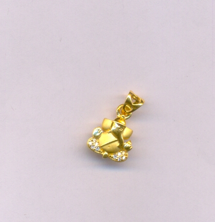 GOLD PENDENT CASTING EXCLUSIVE