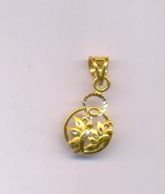 GOLD PENDENT CASTING EXCLUSIVE