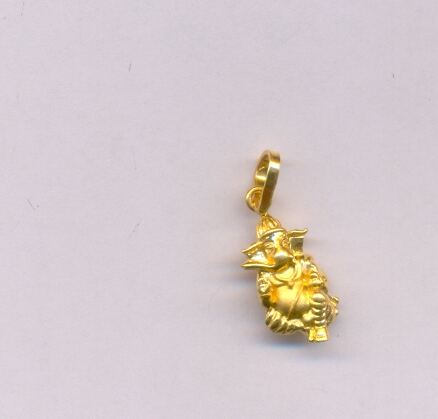 GOLD PENDENT CASTING EXCLUSIVE