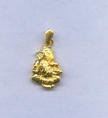 GOLD PENDENT CASTING EXCLUSIVE
