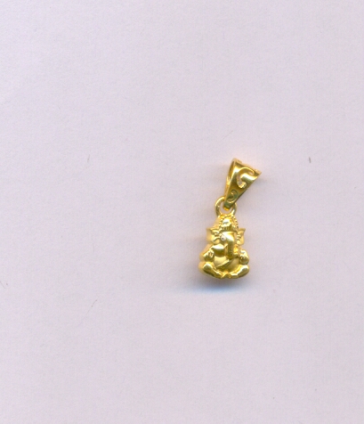 GOLD PENDENT CASTING EXCLUSIVE