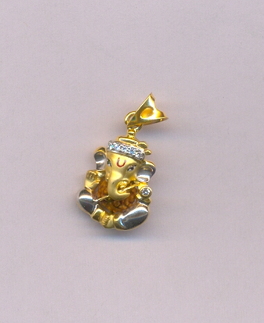 GOLD PENDENT CASTING EXCLUSIVE