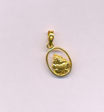 GOLD PENDENT CASTING EXCLUSIVE