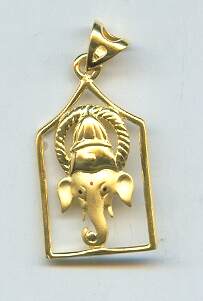 GOLD PENDENT CASTING EXCLUSIVE