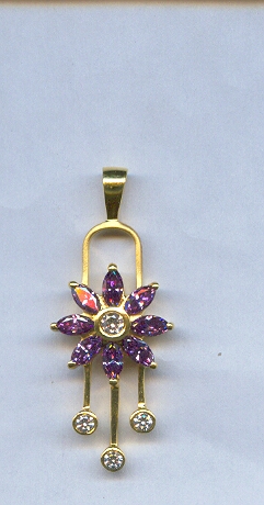 GOLD PENDENT CASTING EXCLUSIVE