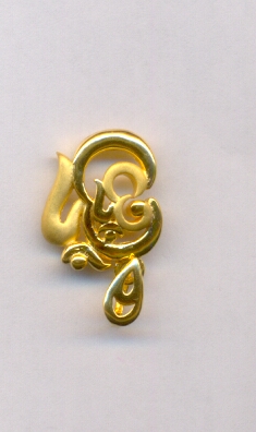 GOLD PENDENT CASTING EXCLUSIVE