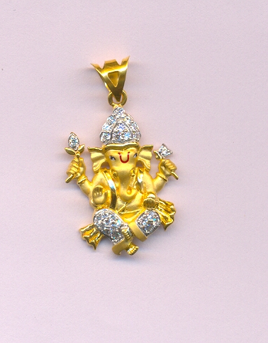 GOLD PENDENT CASTING EXCLUSIVE