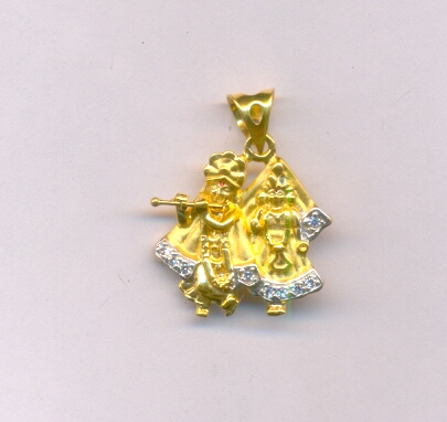GOLD PENDENT CASTING EXCLUSIVE