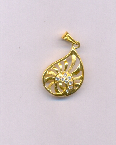 GOLD PENDENT CASTING EXCLUSIVE