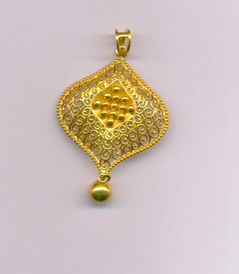 GOLD PENDENT CASTING EXCLUSIVE