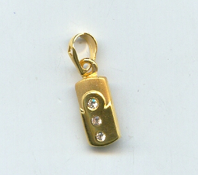 GOLD PENDENT CASTING EXCLUSIVE