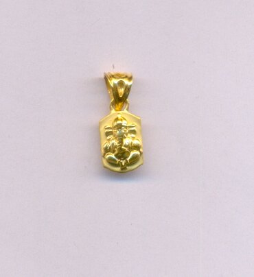 GOLD PENDENT CASTING EXCLUSIVE