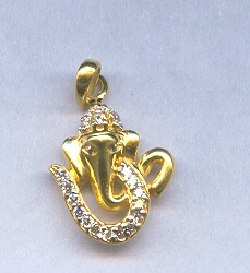 GOLD PENDENT CASTING EXCLUSIVE