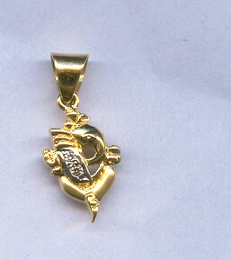 GOLD PENDENT CASTING EXCLUSIVE