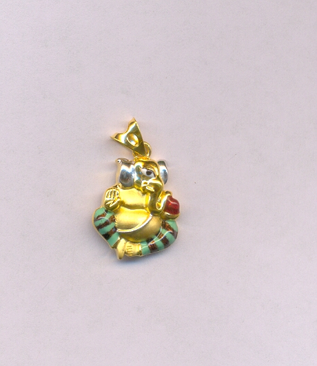 GOLD PENDENT CASTING EXCLUSIVE