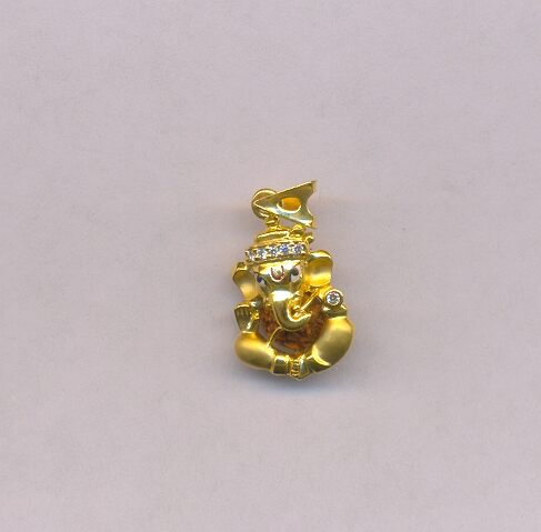 GOLD PENDENT CASTING EXCLUSIVE