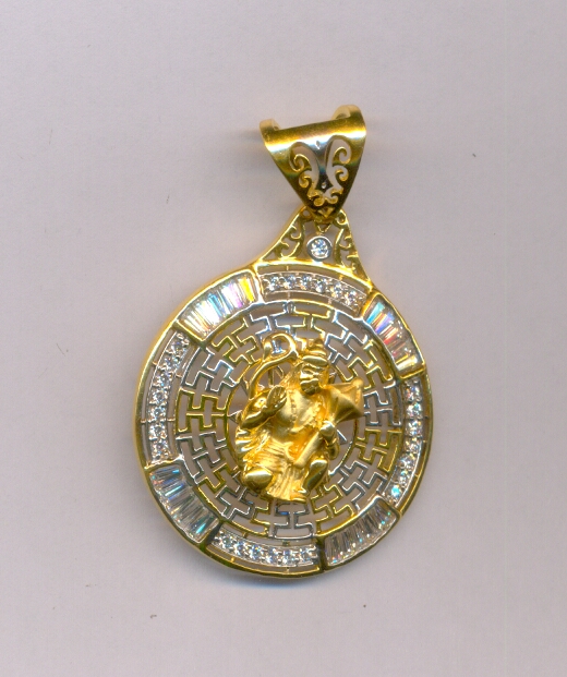 GOLD PENDENT CASTING EXCLUSIVE