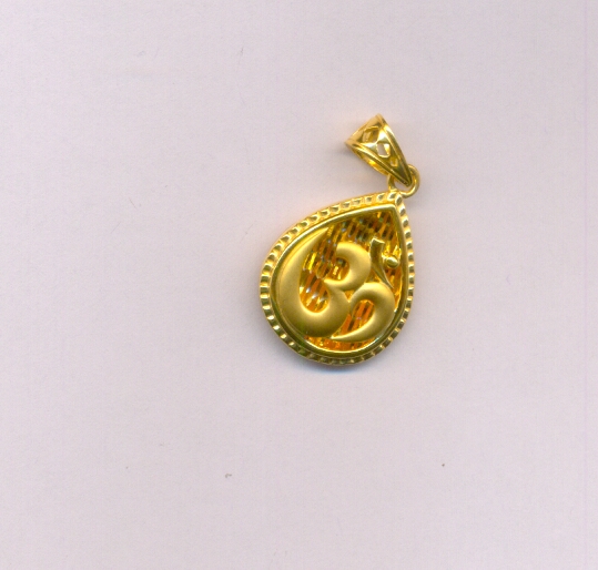 GOLD PENDENT CASTING EXCLUSIVE