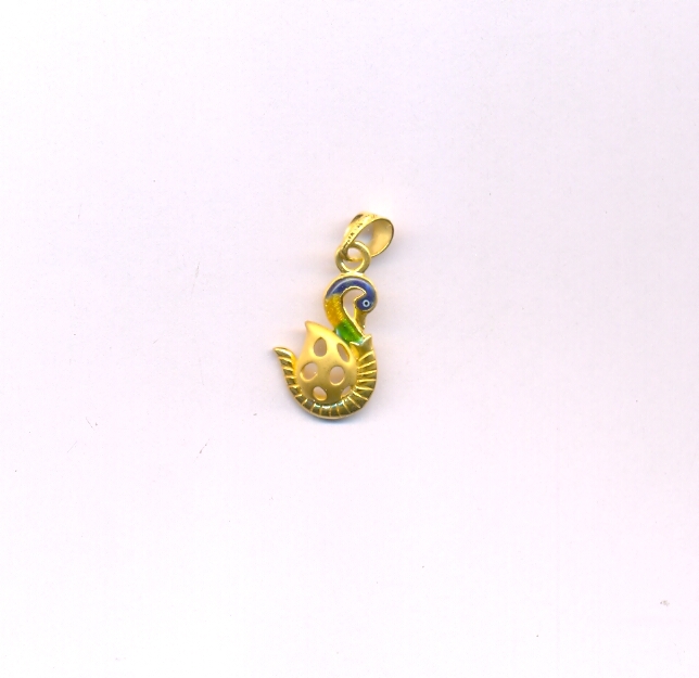 GOLD PENDENT CASTING EXCLUSIVE