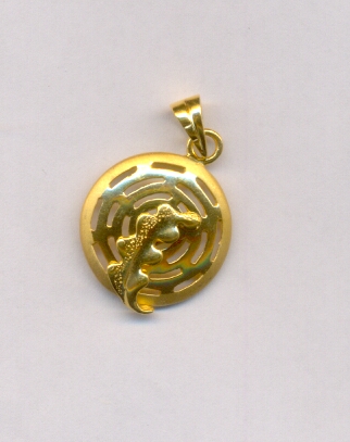 GOLD PENDENT CASTING EXCLUSIVE