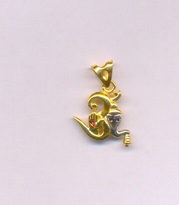 GOLD PENDENT CASTING EXCLUSIVE